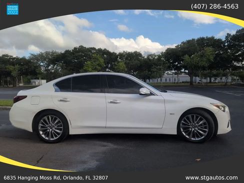 Used 2018 INFINITI Q50 Luxe RWD image 6