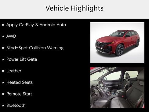 Used 2022 Hyundai Tucson N Line AWD/4WD image 7