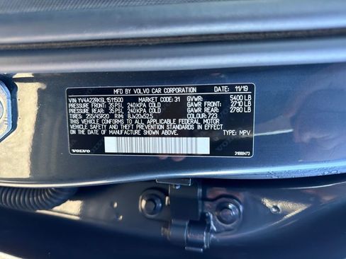 Used 2020 Volvo XC60 T6 Momentum image 25