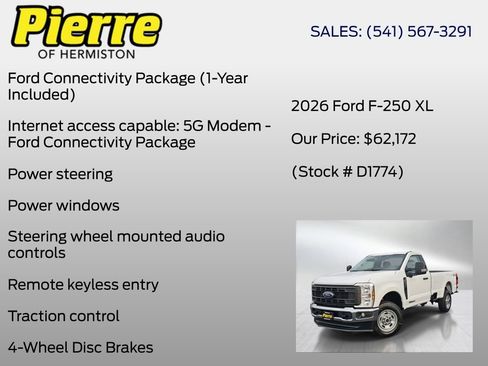 New 2026 Ford F250 XL w/ 360-Degree Camera Package AWD/4WD image 6