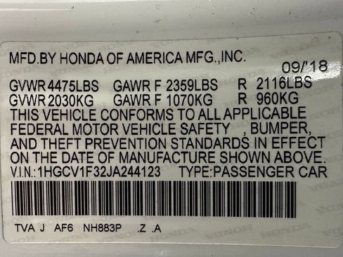 Used 2018 Honda Accord Sport image 11