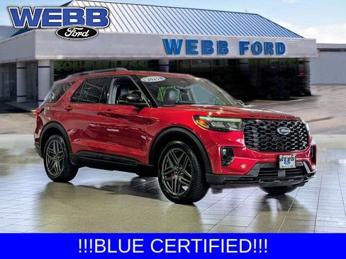 Certified 2025 Ford Explorer ST AWD/4WD image 1