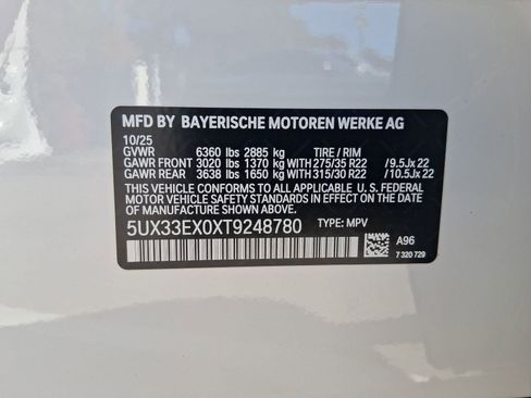 New 2026 BMW X6 xDrive40i w/ Executive Package image 20