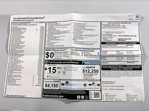 New 2026 BMW X5 M Competition w/ Executive Package image 22