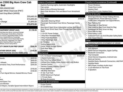Used 2022 RAM 2500 Big Horn w/ Level 1 Equipment Group AWD/4WD image 15