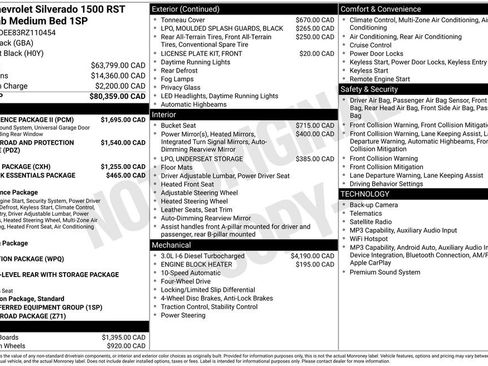 Used 2024 Chevrolet Silverado 1500 RST w/ Convenience Package II AWD/4WD image 17
