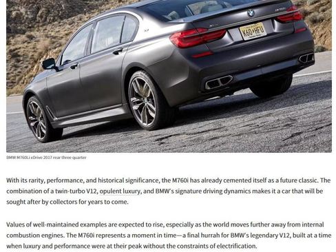 Used 2019 BMW M760i xDrive AWD/4WD image 2