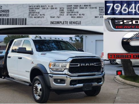 Used 2020 RAM 5500 Tradesman w/ Chrome Appearance Group image 1