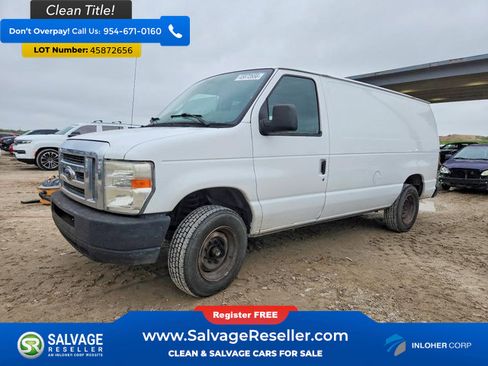 Used 2012 Ford E-150 and Econoline 150 Van Cargo w/ Commercial Cargo Van Pkg image 1