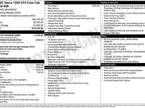 Used 2024 GMC Sierra 1500 AT4 w/ Technology Package AWD/4WD image 4