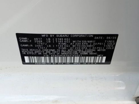 Certified 2025 Subaru Crosstrek 2.5i Wilderness image 36