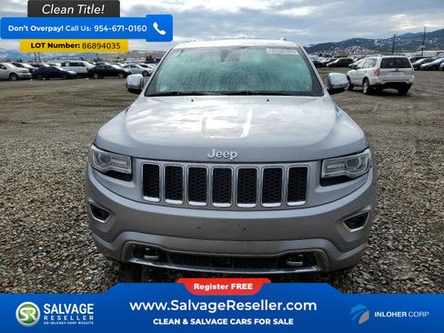 Used 2014 Jeep Grand Cherokee Overland w/ Advanced Technology Group AWD/4WD image 7