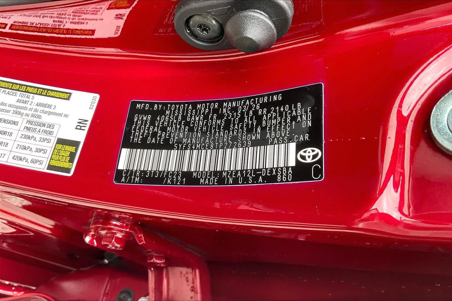 Used 2026 Toyota Corolla SE FWD image 33