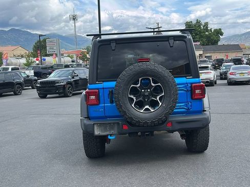 Used 2022 Jeep Wrangler Unlimited Rubicon 4xe w/ Steel Bumper Group AWD/4WD image 6