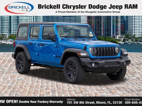New 2026 Jeep Wrangler Unlimited Sport AWD/4WD image 3