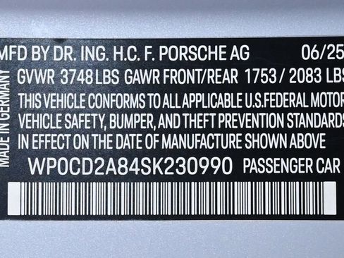 Certified 2025 Porsche 718 Boxster GTS RWD image 28