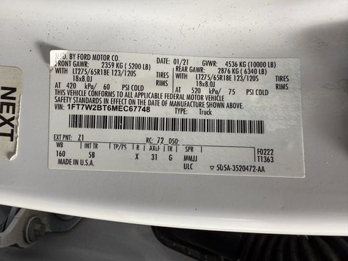 Used 2021 Ford F250 Lariat w/ Lariat Value Package image 21