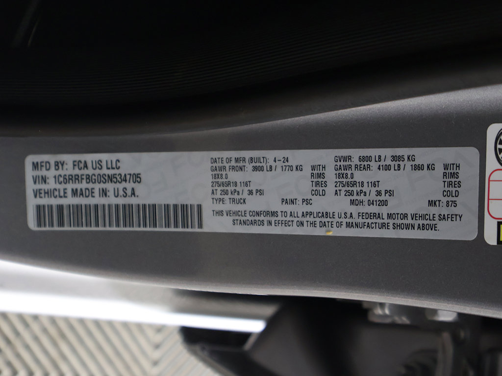 Used 2025 RAM 1500 Big Horn AWD/4WD image 48