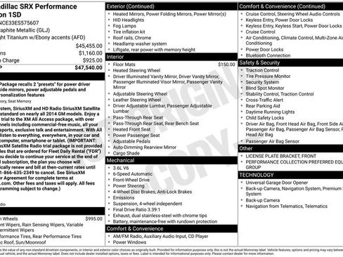 Used 2014 Cadillac SRX Performance FWD image 3