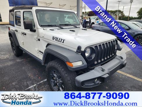 Used 2021 Jeep Wrangler Unlimited Sport image 1