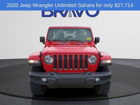 Used 2020 Jeep Wrangler Unlimited Sahara AWD/4WD image 2