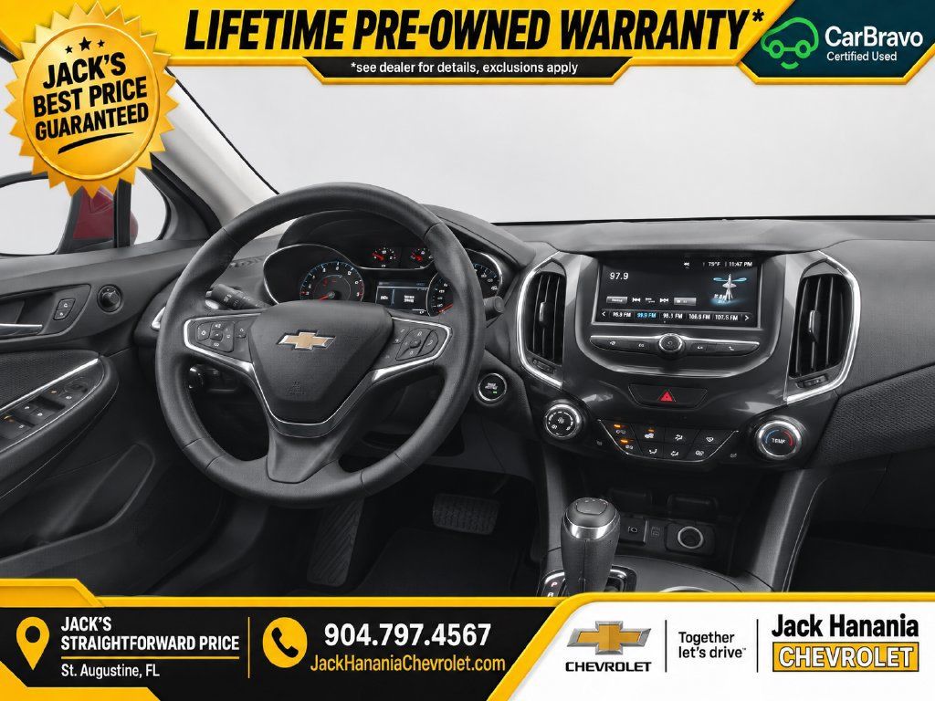 Used 2017 Chevrolet Cruze LT w/ Convenience Package FWD image 10