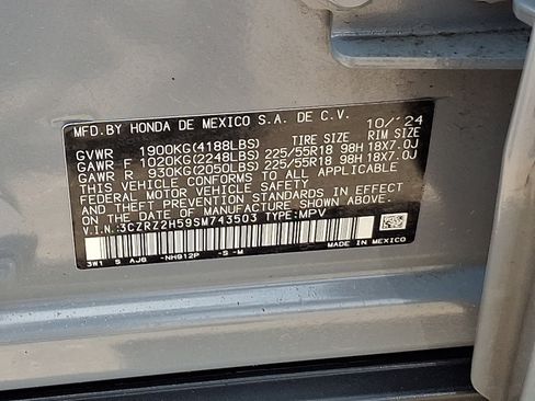 Used 2025 Honda HR-V Sport image 26