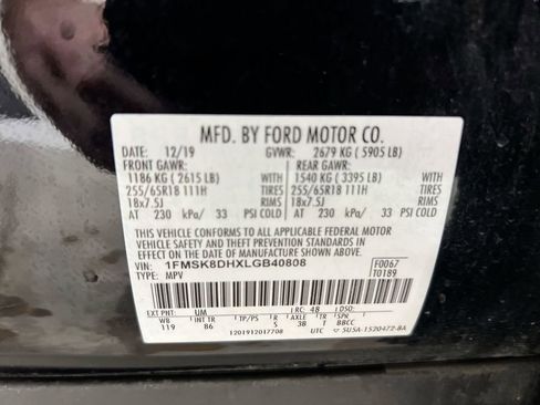 Used 2020 Ford Explorer XLT w/ Comfort Package image 28