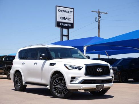 Used 2023 INFINITI QX80 Premium Select w/ Cargo Package AWD/4WD image 1