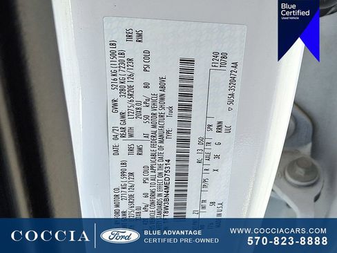 Certified 2021 Ford F350 Lariat w/ Chrome Package image 26