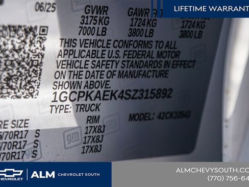 New 2025 Chevrolet Silverado 1500 W/T w/ WT Value Package image 55