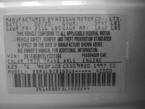 Used 2020 Nissan Sentra S FWD image 33