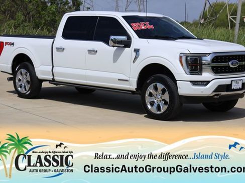 Used 2021 Ford F150 Platinum w/ Equipment Group 701A High image 1