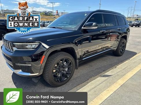 Used 2024 Jeep Grand Cherokee L Summit w/ Advanced Protech Group IV AWD/4WD image 3