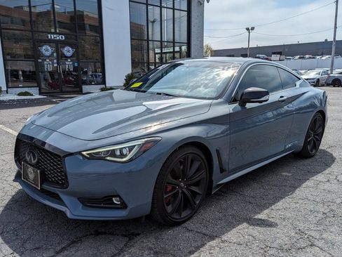 Used 2021 INFINITI Q60 Red Sport 400 w/ Cargo Package image 2