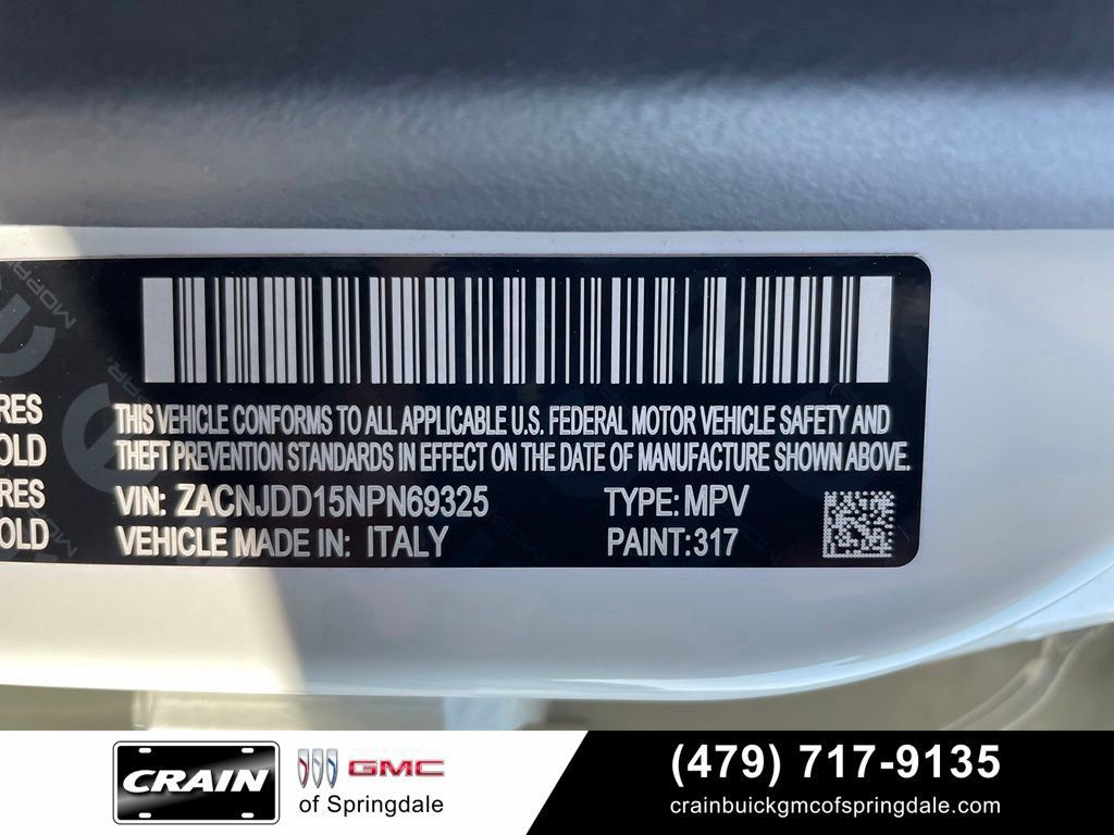 Used 2022 Jeep Renegade Limited AWD/4WD image 33