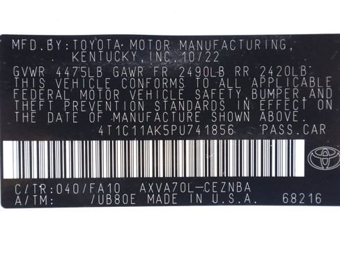 Used 2023 Toyota Camry LE image 39