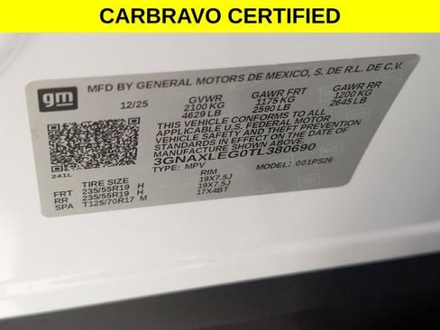Certified 2026 Chevrolet Equinox RS FWD image 35