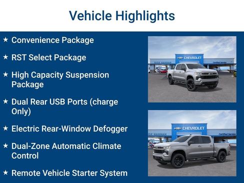 New 2026 Chevrolet Silverado 1500 RST w/ RST Select Package AWD/4WD image 3