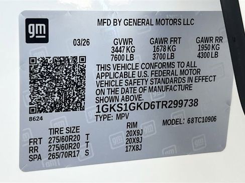 New 2026 GMC Yukon XL Elevation image 20