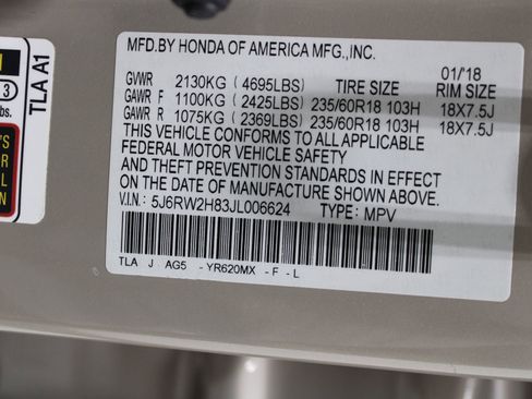 Used 2018 Honda CR-V EX-L image 42