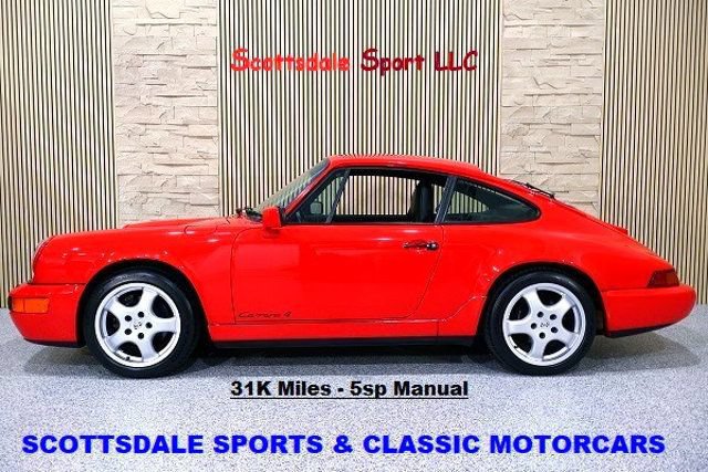 Used 1990 Porsche 911 Carrera 4 AWD/4WD image 1