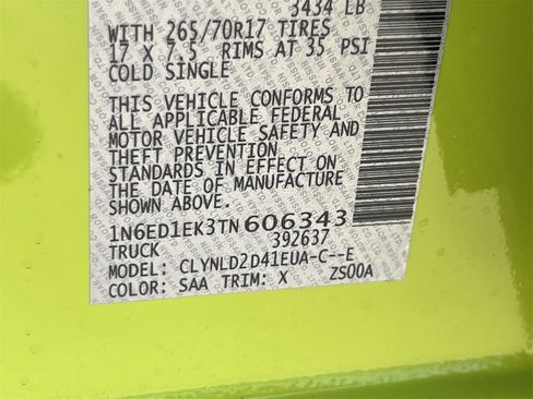 New 2026 Nissan Frontier PRO-4X w/ Pro-4x Convenience Package image 19