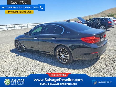 Used 2018 BMW 530e xDrive AWD/4WD image 3