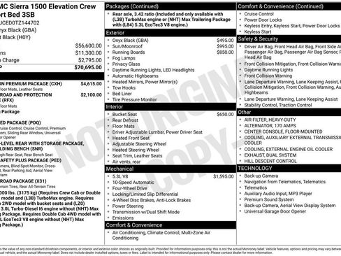 New 2026 GMC Sierra 1500 Elevation w/ Elevation Premium Package AWD/4WD image 5