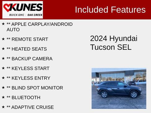 Used 2024 Hyundai Tucson SEL image 2