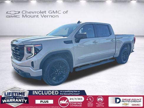 Used 2022 GMC Sierra 1500 Elevation w/ LPO, Elevation Black Package AWD/4WD image 1