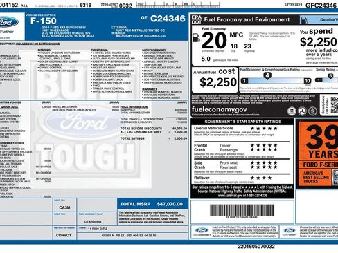 Used 2016 Ford F150 XLT w/ Equipment Group 302A Luxury AWD/4WD image 2