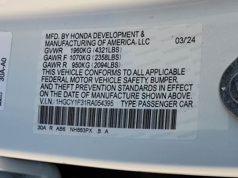 Used 2024 Honda Accord EX image 28