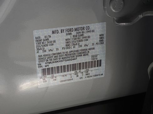 Used 2026 Ford Explorer ST-Line AWD/4WD image 37